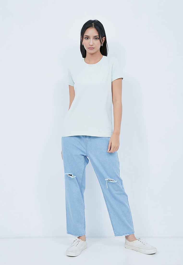 Round Neck Basic T-shirt