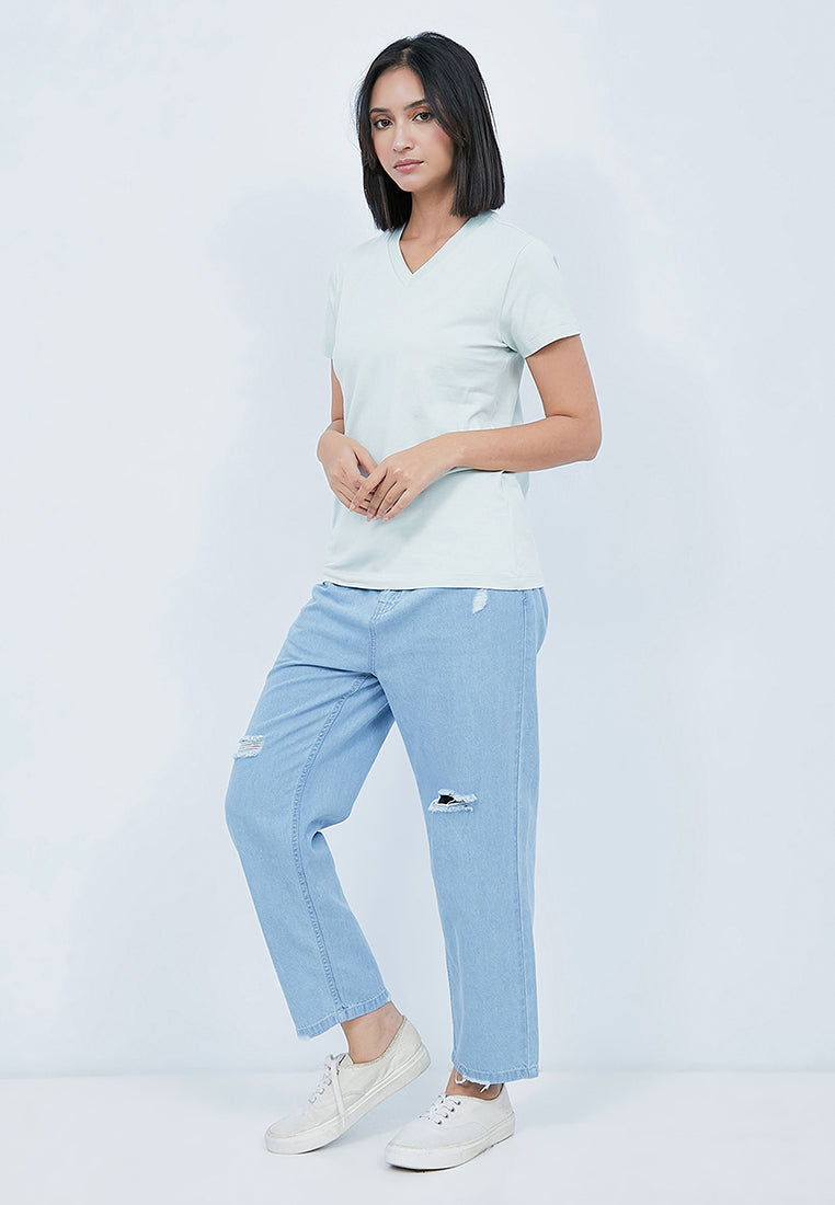 V-neck Basic T-shirt