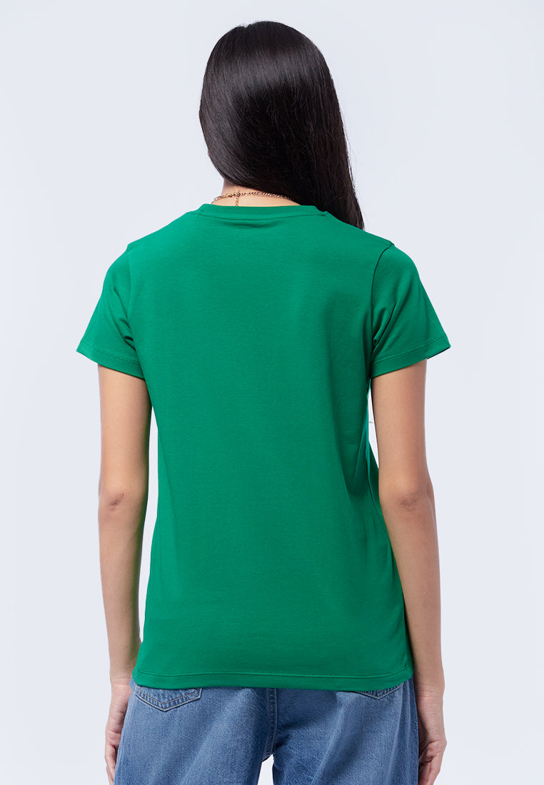 Basic Round Neck Cotton T-Shirt