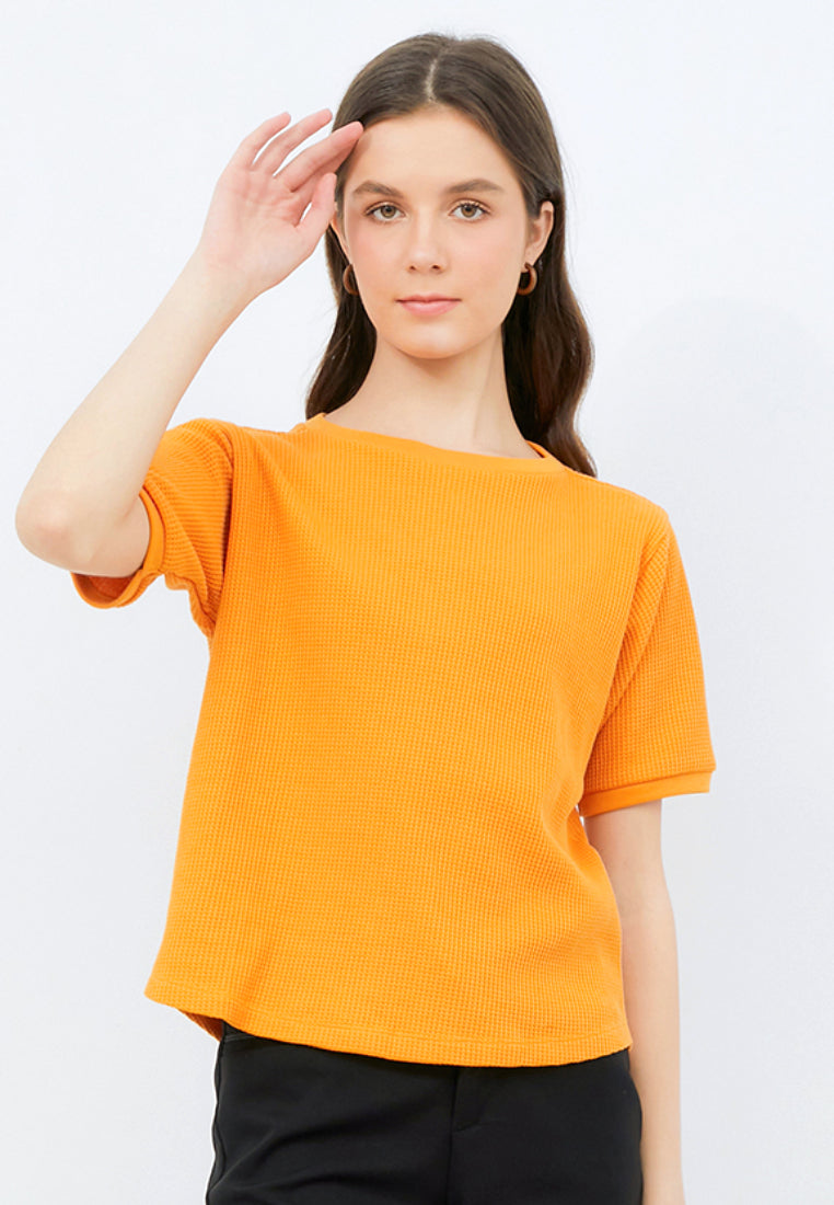 Regular Fit Waffle T-shirt