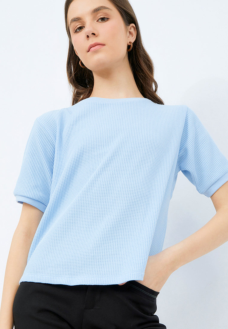Regular Fit Waffle T-shirt
