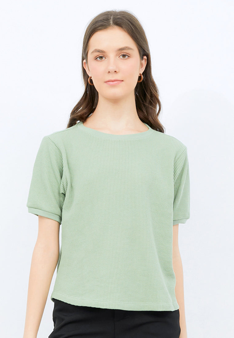 Regular Fit Waffle T-shirt