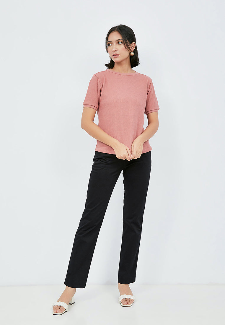 Short Sleeve Waffle T-shirt
