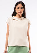 Mock Collar Top