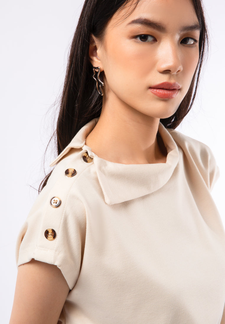 Mock Collar Top