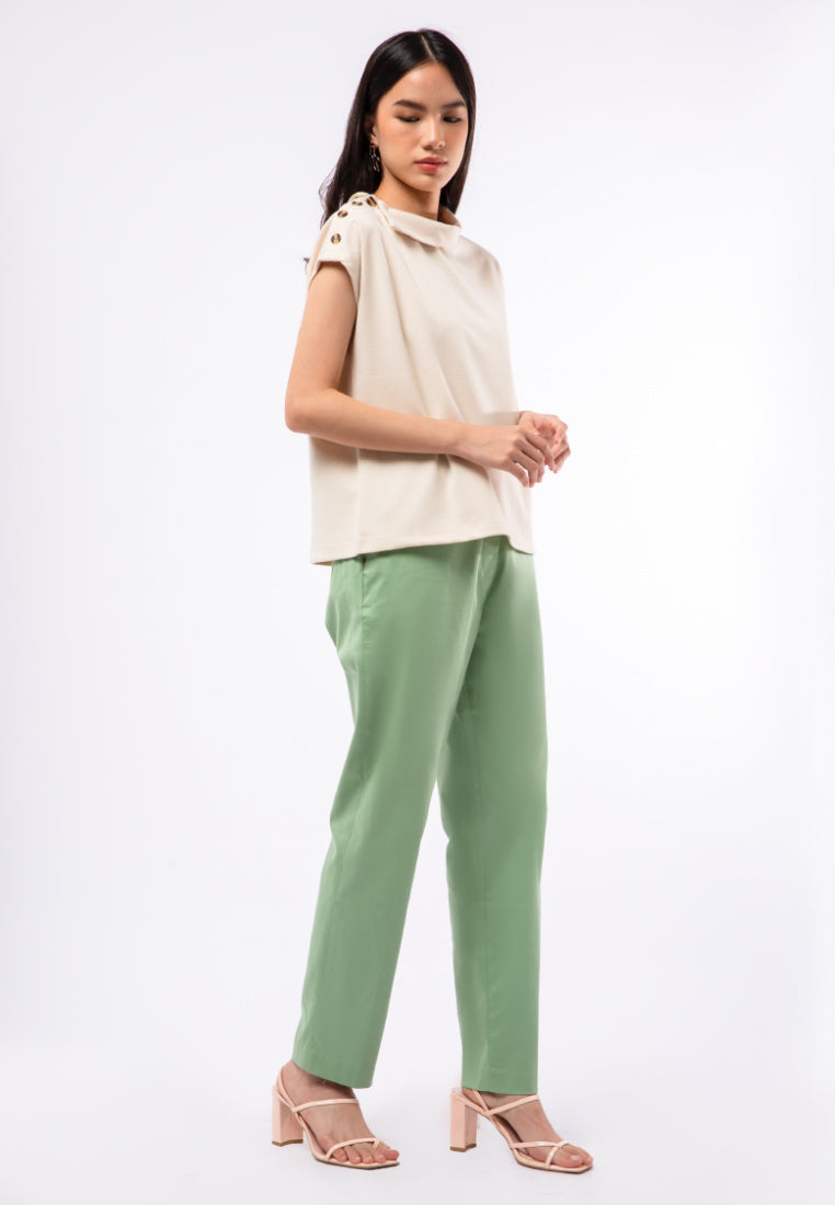 Mock Collar Top