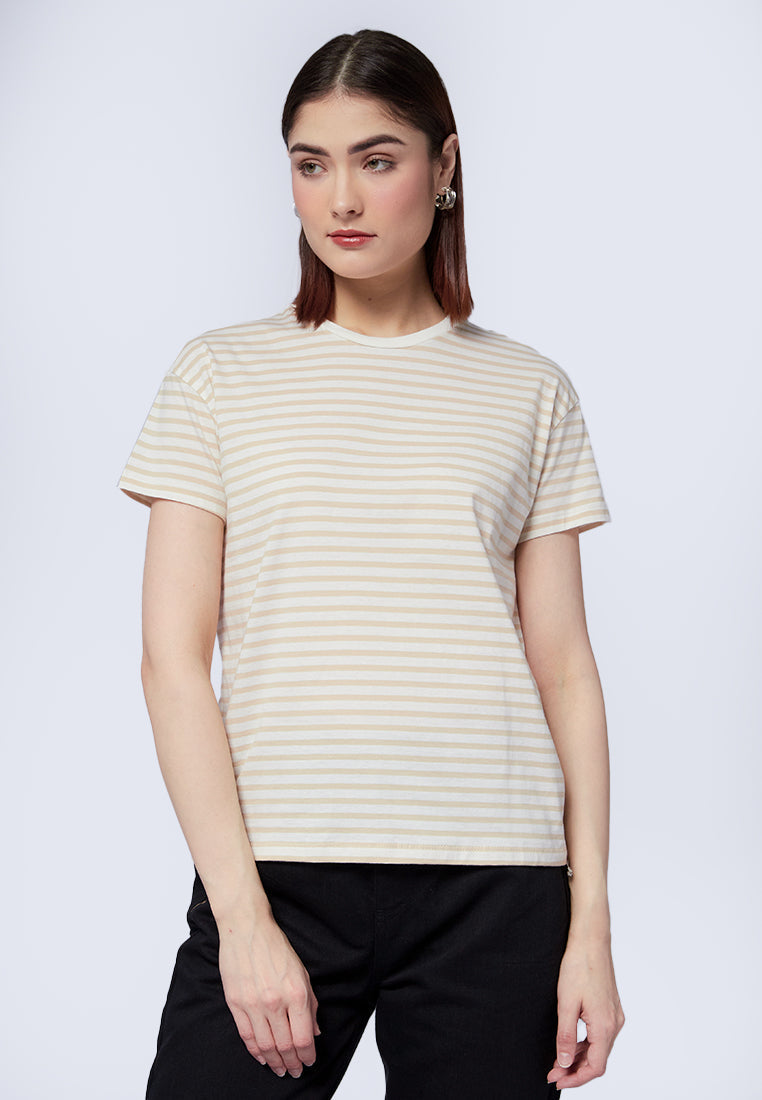 Short Sleeve Stripes T-Shirt