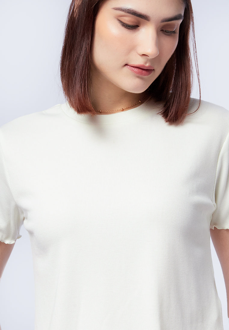 Short Sleeve Knit Top