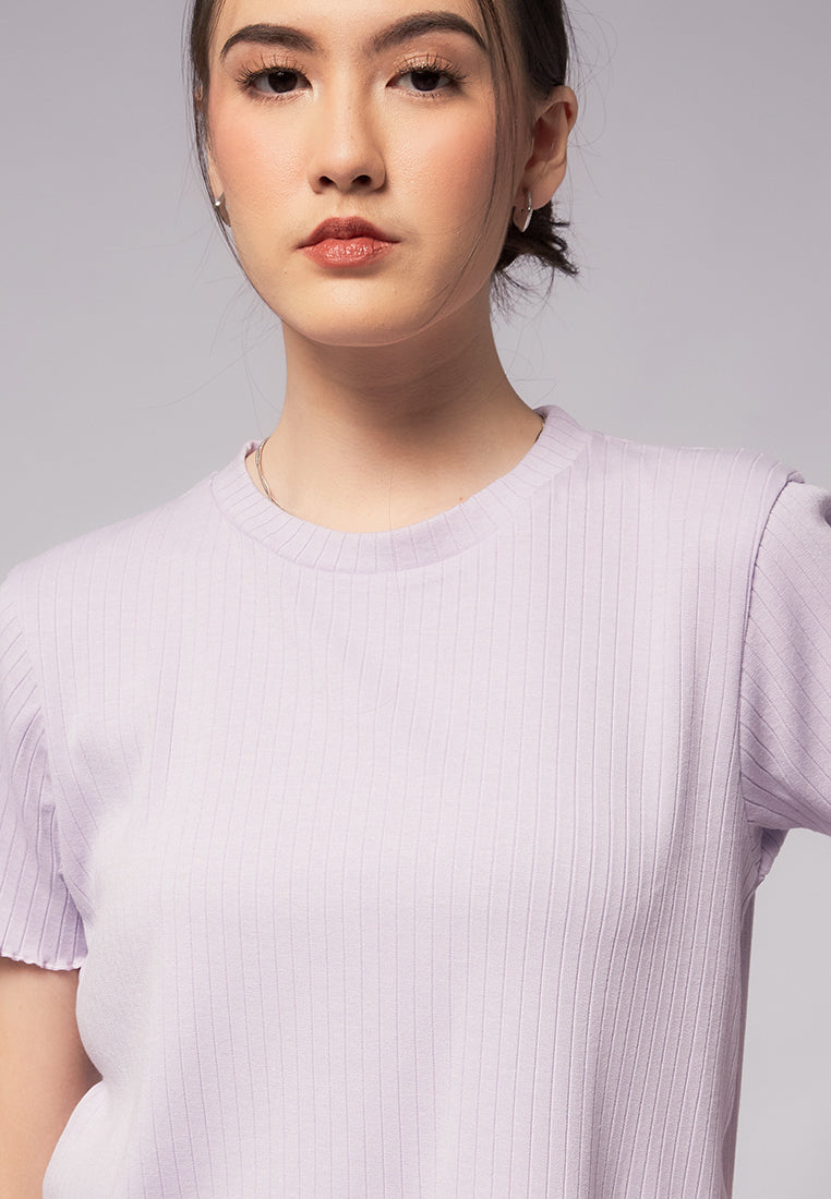 Short Sleeve Knit Top