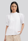 Puff Sleeve Knit Top
