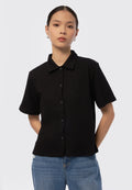 Short Sleeve Waffle Top