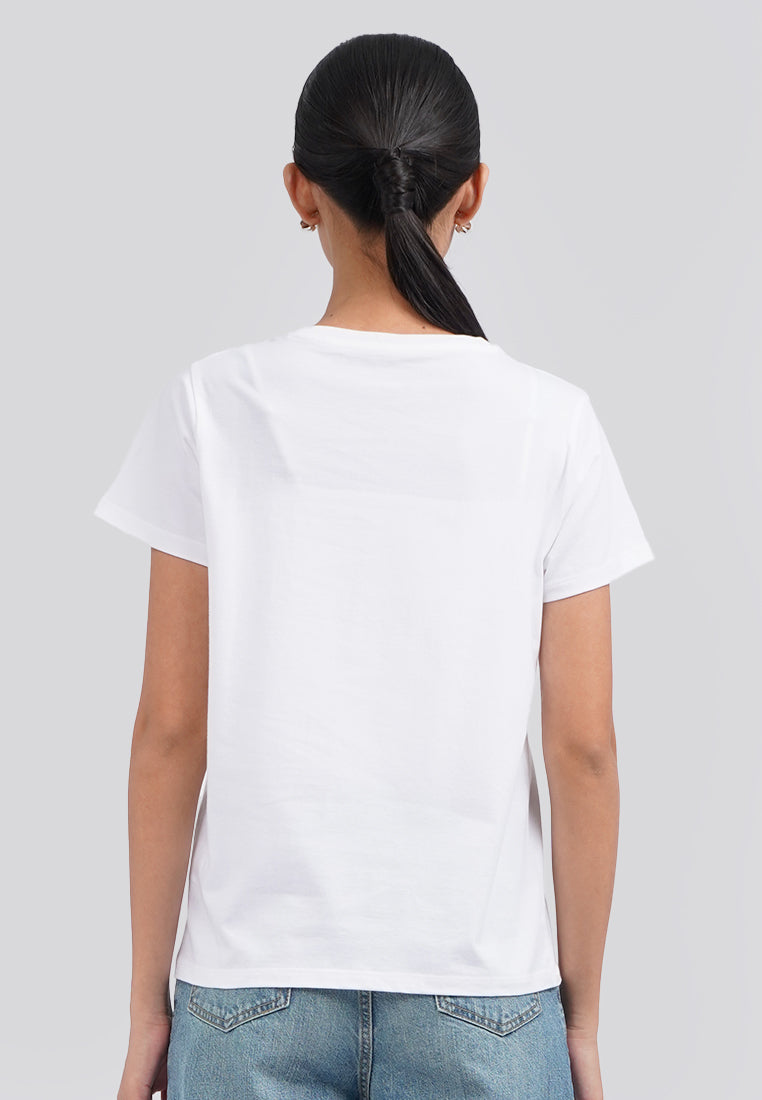Short Sleeve Graphic T-Shirt Off White