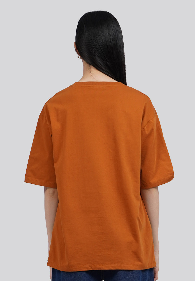 Oversized Short Sleeve T-Shirt with Pocket