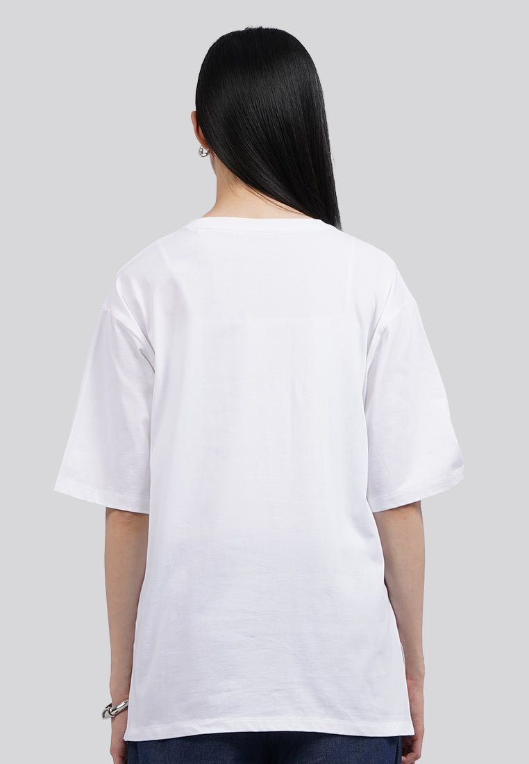 Oversized Short Sleeve T-Shirt with Pocket