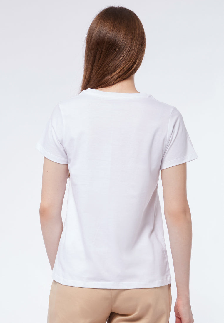 Short Sleeve Embroidered T-shirt