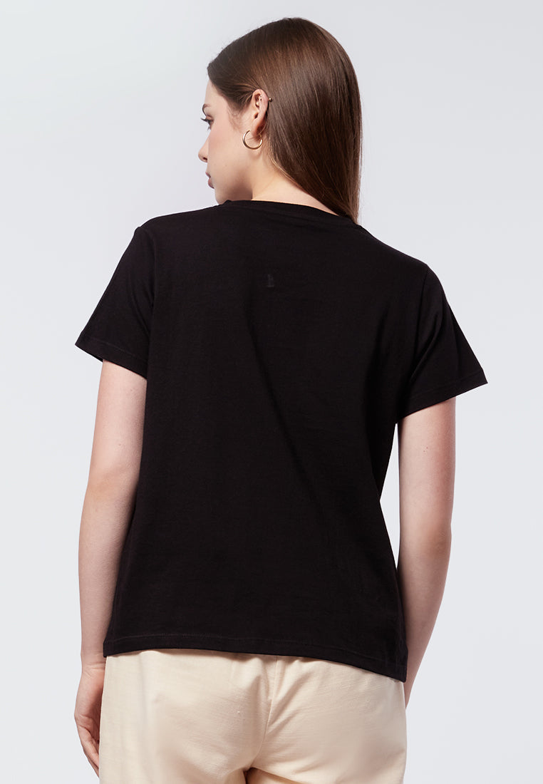 Short Sleeve Embroidery Tee