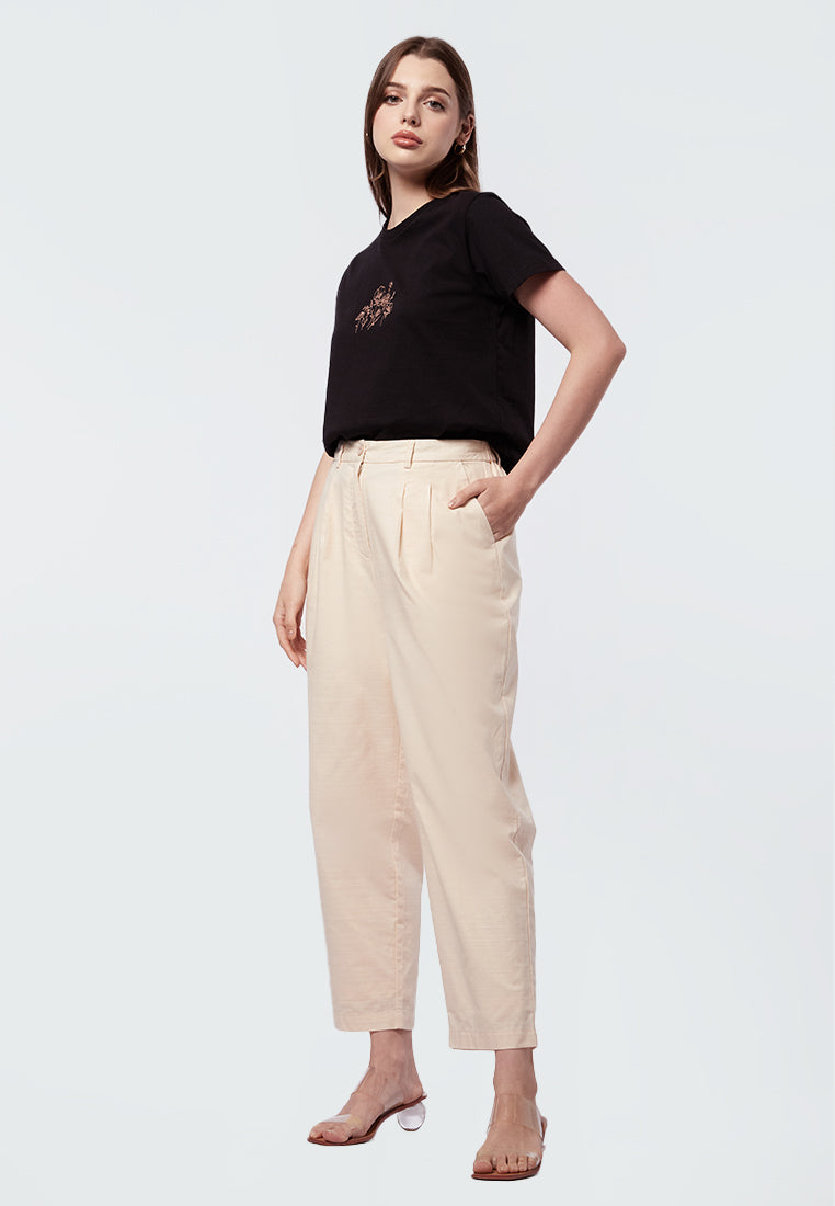 Short Sleeve Embroidery Tee