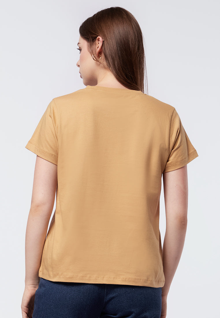 Short Sleeve Embroidery Tee