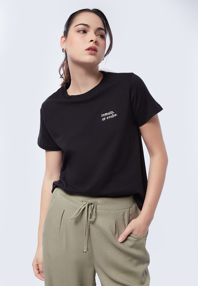 Embroidered Short Sleeve T-Shirt