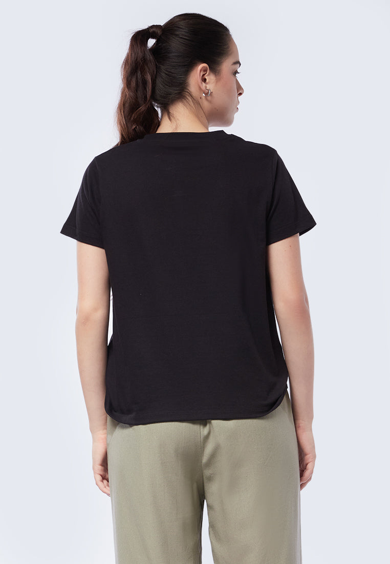 Embroidered Short Sleeve T-Shirt