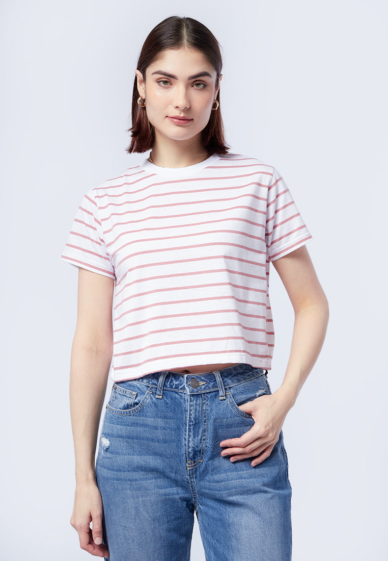 Short Sleeve Stripes T-Shirt