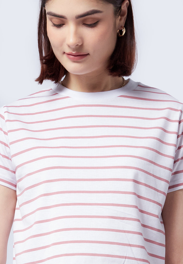Short Sleeve Stripes T-Shirt