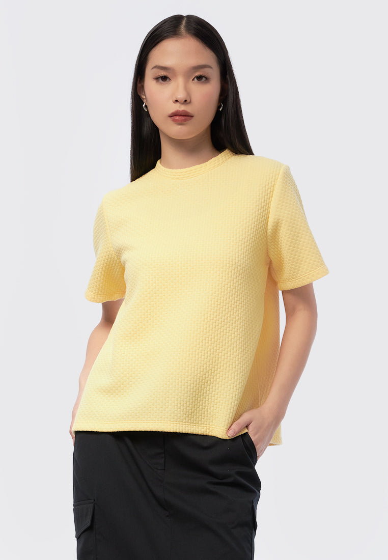 Round Neck Knit Top