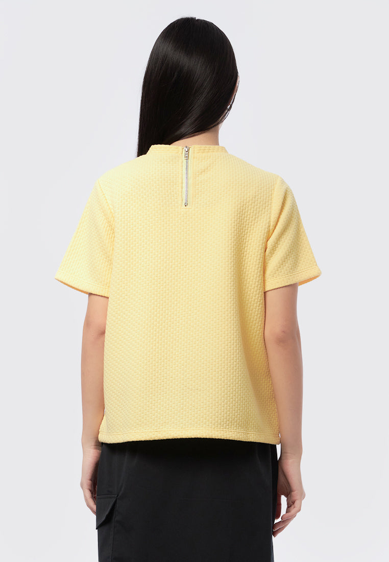 Round Neck Knit Top
