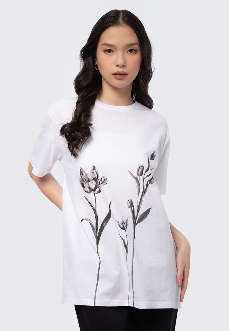 Oversized Short Sleeve Graphic Tee