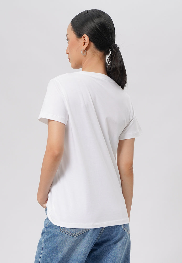 Embroidered Short Sleeve T-Shirt