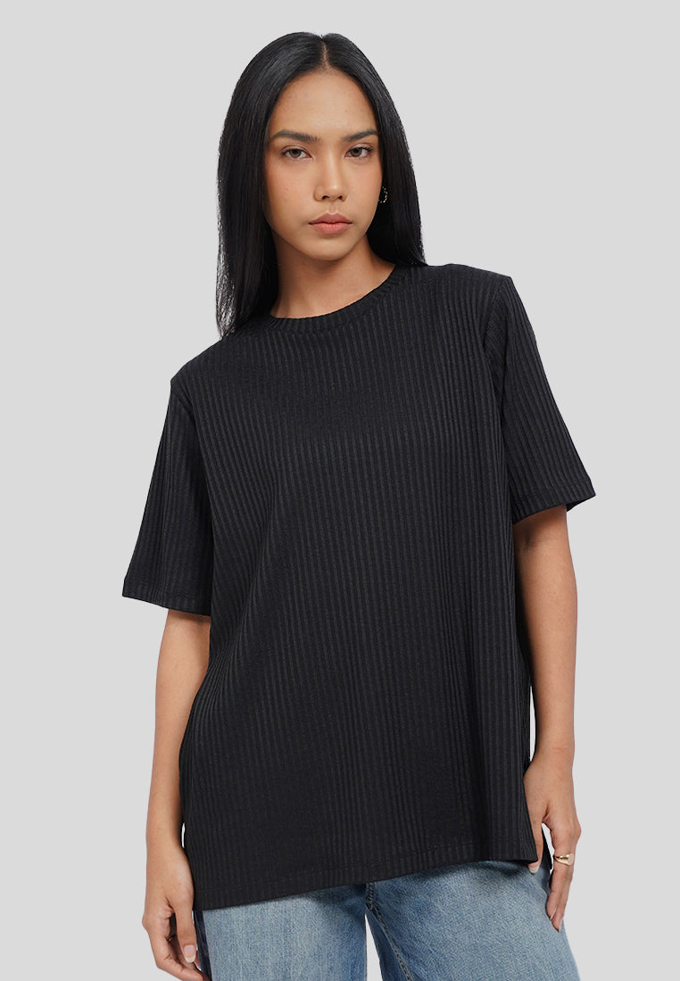 Oversized Rib T-Shirt