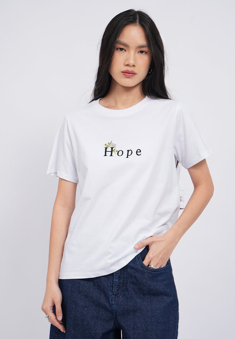 Short Sleeve Embroidered T-Shirt