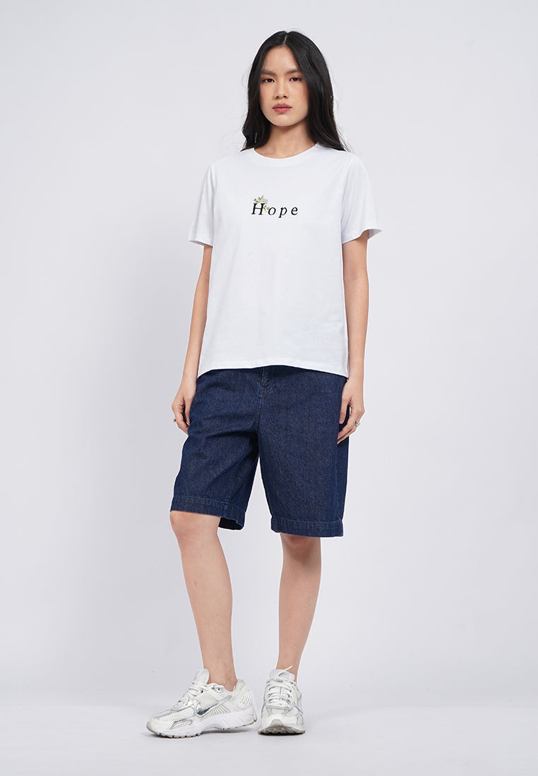 Short Sleeve Embroidered T-Shirt