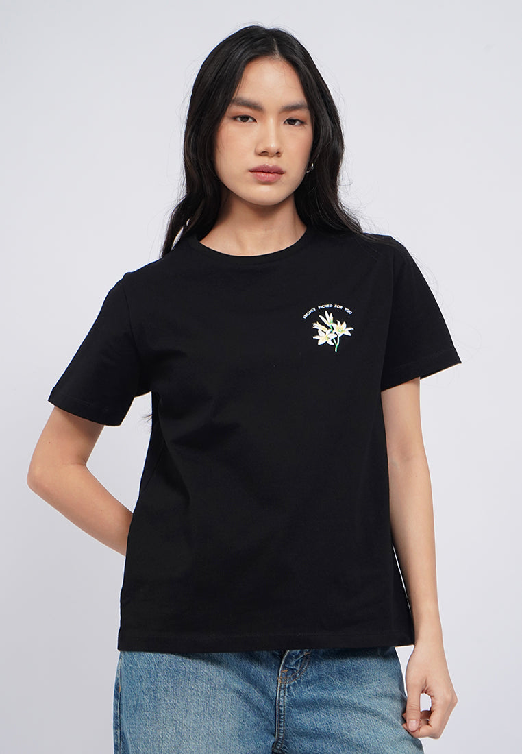 Short Sleeve Embroidered T-Shirt