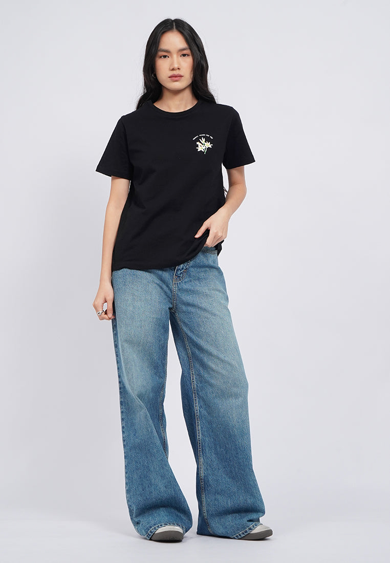 Short Sleeve Embroidered T-Shirt