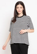 Striped Short Sleeves Tees