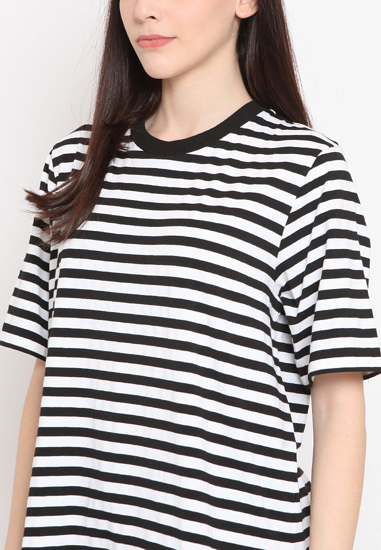 Striped Short Sleeves Tees