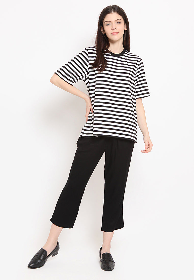 Striped Short Sleeves Tees
