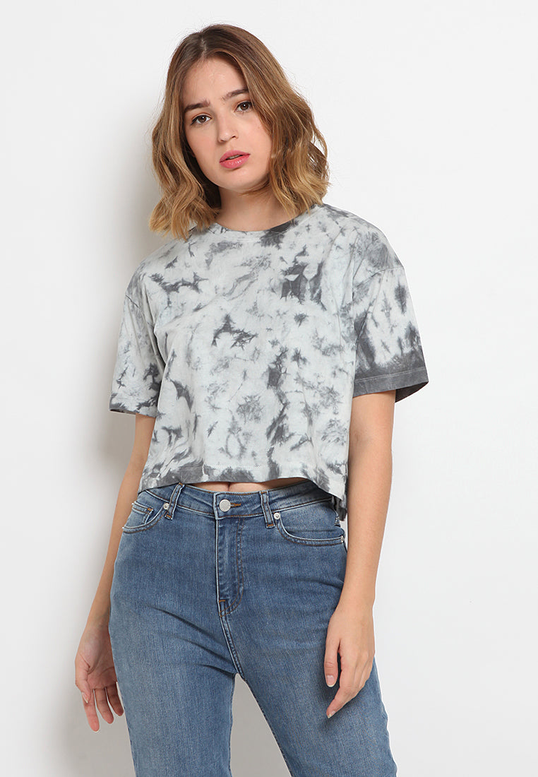 Tie Dye Short Sleeve Top
