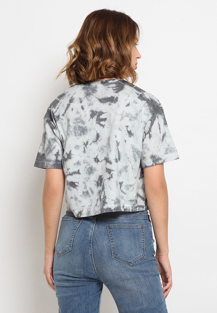 Tie Dye Short Sleeve Top