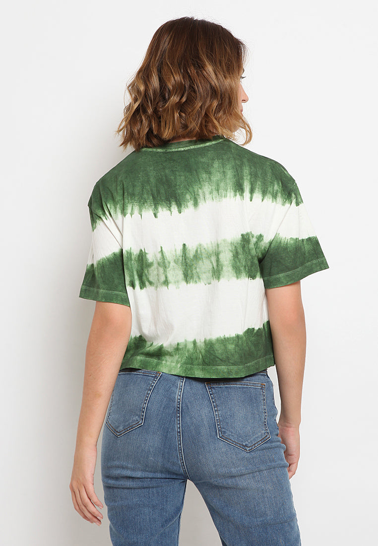 Tie Dye Short Sleeve Top