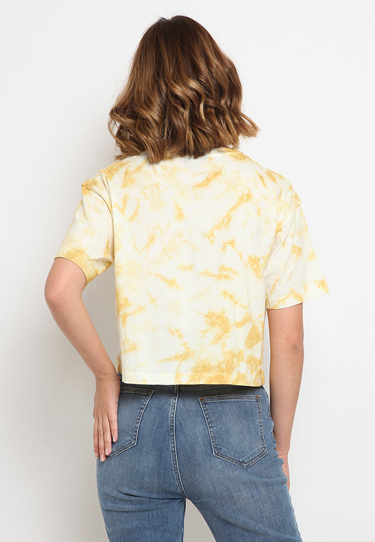 Tie Dye Short Sleeve Top