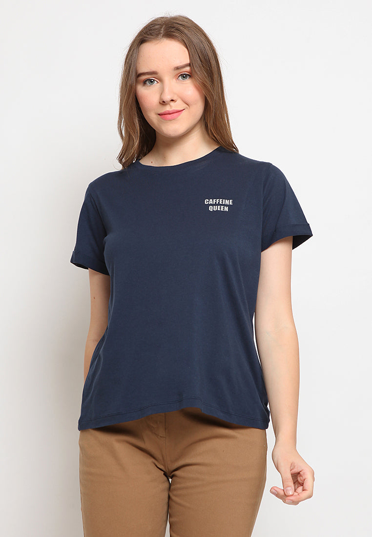 Round Neck Printed T-Shirt