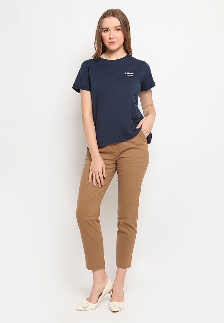 Round Neck Printed T-Shirt