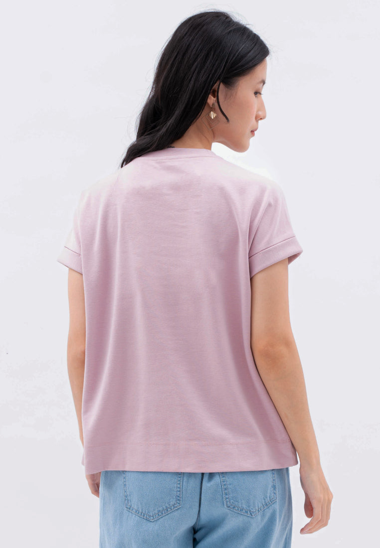 Top with Button Chest Details