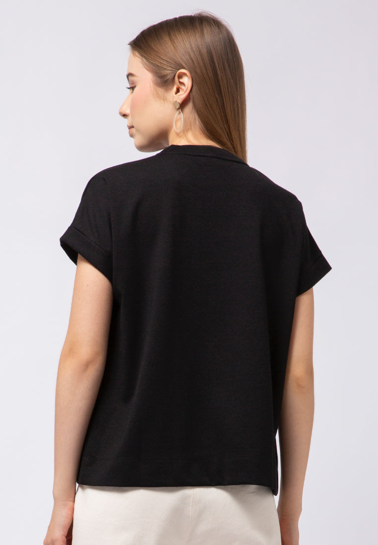 Button on Chest Top