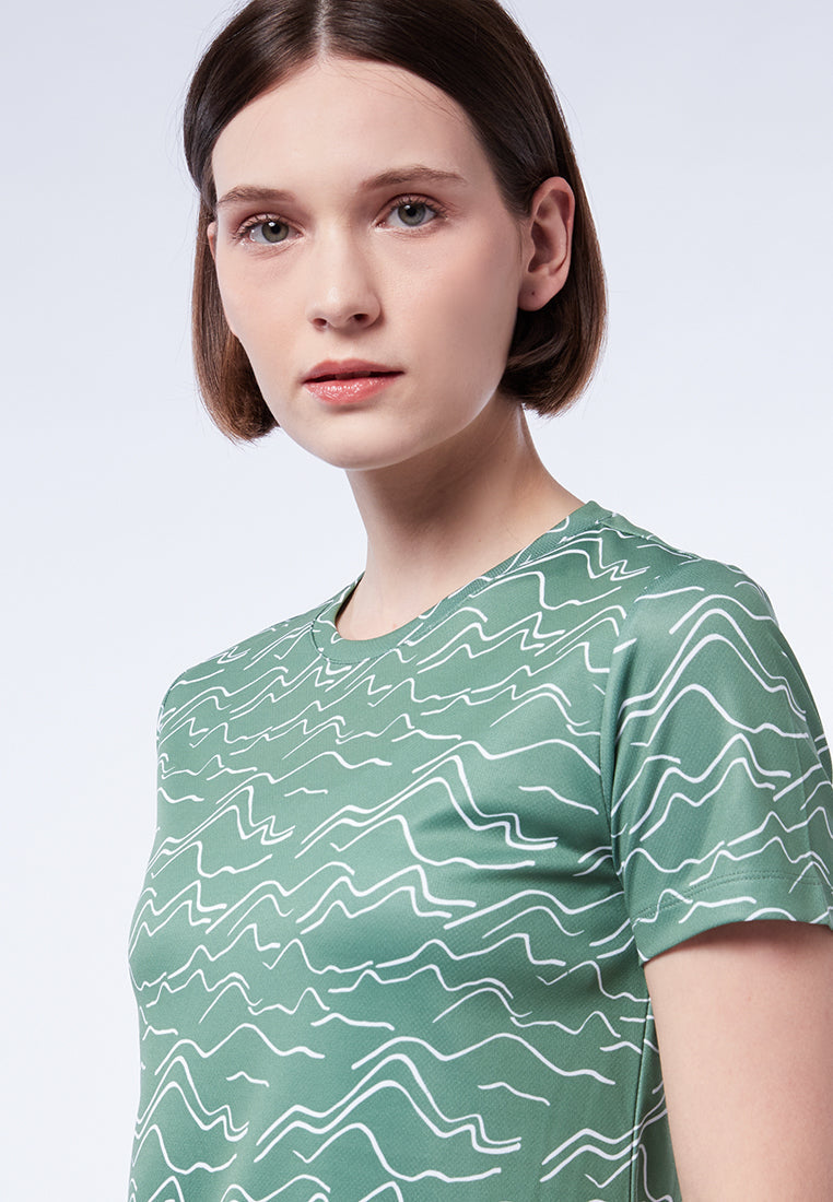Printed Short Sleeve Sport T-Shirt
