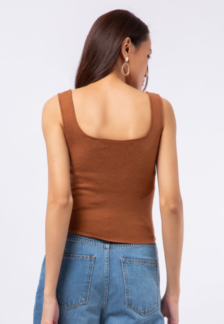 Body Fit Singlet Top