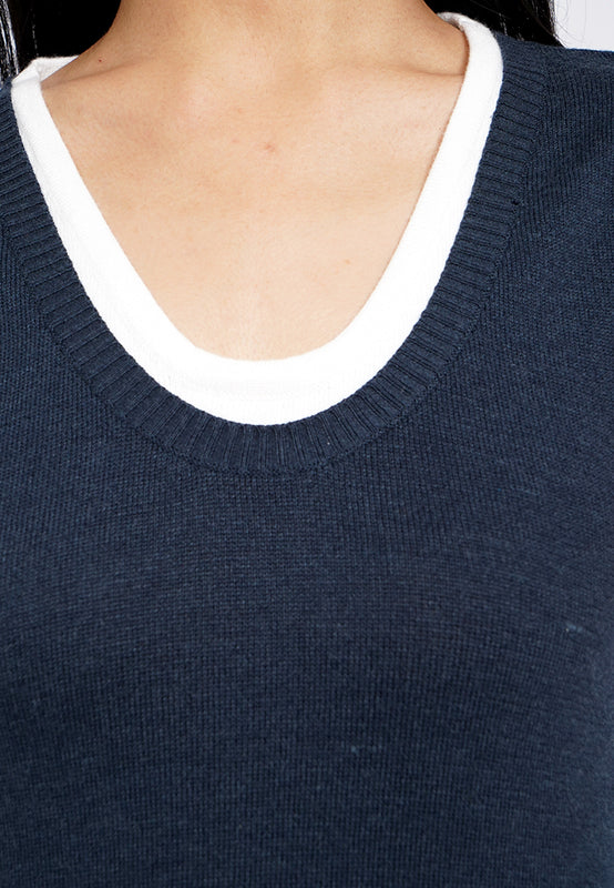 Layered Scoop Neck Tank Top