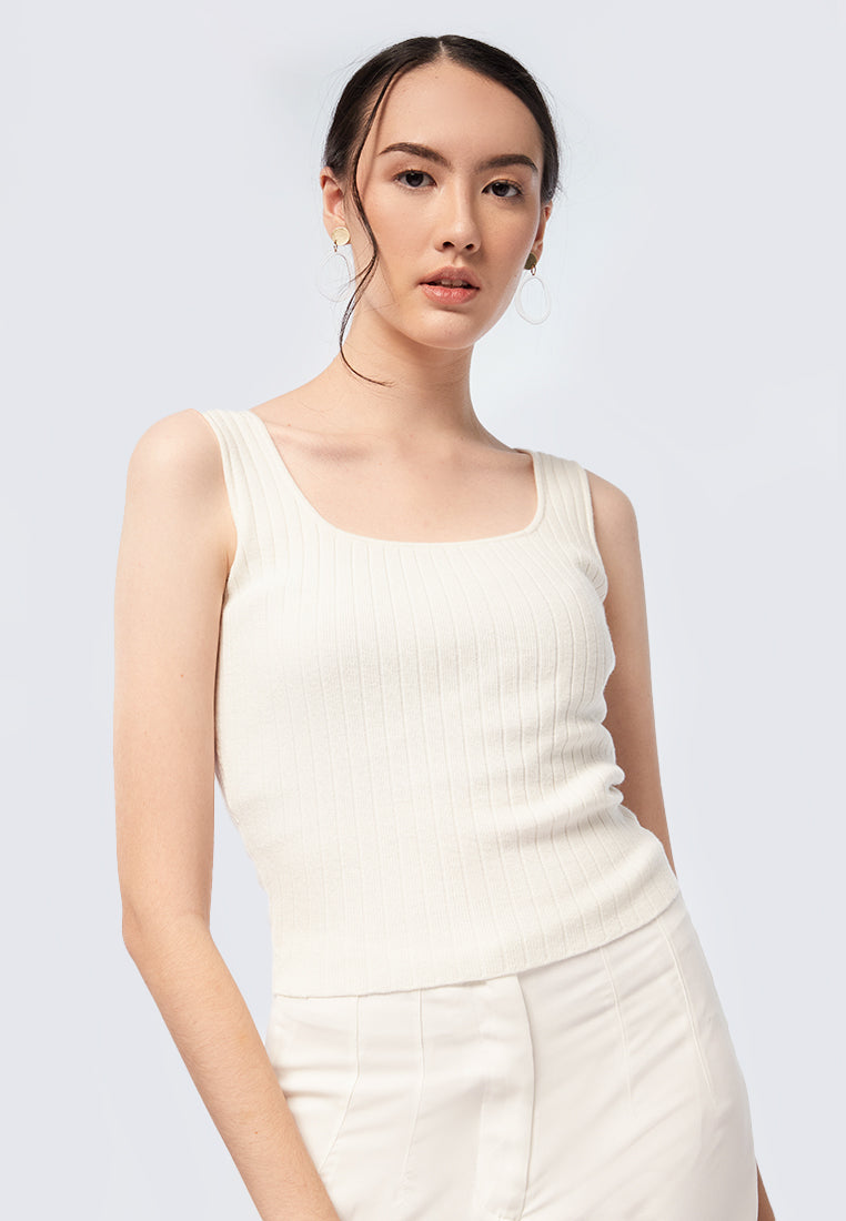 Sleeveless Knit Top